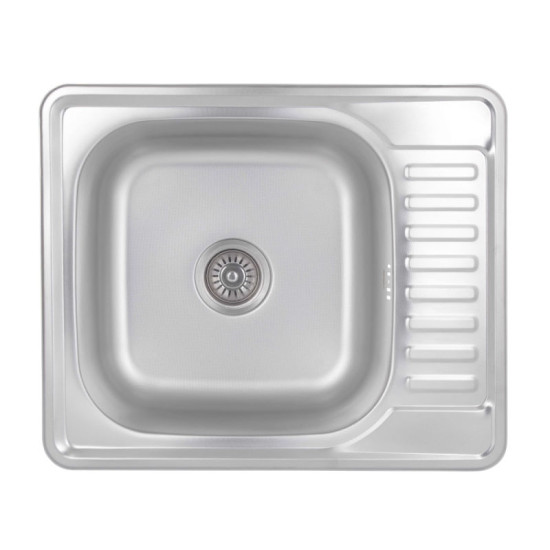 Кухонна мийка Brinex 5848 0,8 мм Micro Decor (BRIN5848MDEC08)