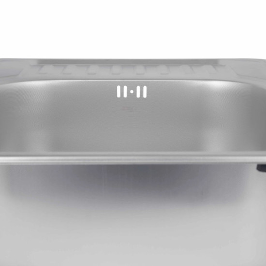 Кухонна мийка Brinex 5848 0,8 мм Micro Decor (BRIN5848MDEC08)