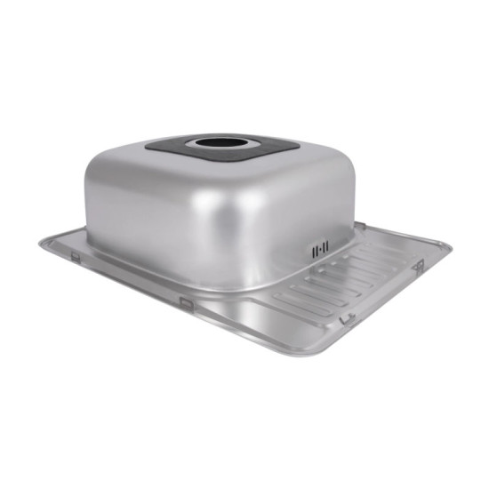 Кухонная мойка Brinex 5848 0,8 мм Satin (BRIN5848SAT08)