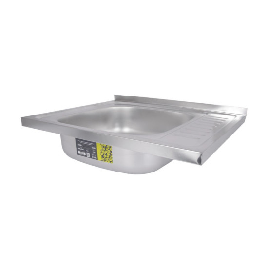 Кухонная мойка Brinex 6050-L 0,6 мм Satin (BRIN6050LSAT06)