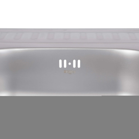 Кухонная мойка Brinex 6050-L 0,6 мм Satin (BRIN6050LSAT06)