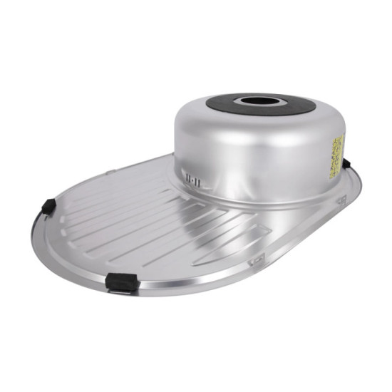 Кухонная мойка Brinex 7750 0,8 мм Satin (BRIN7750SAT08)