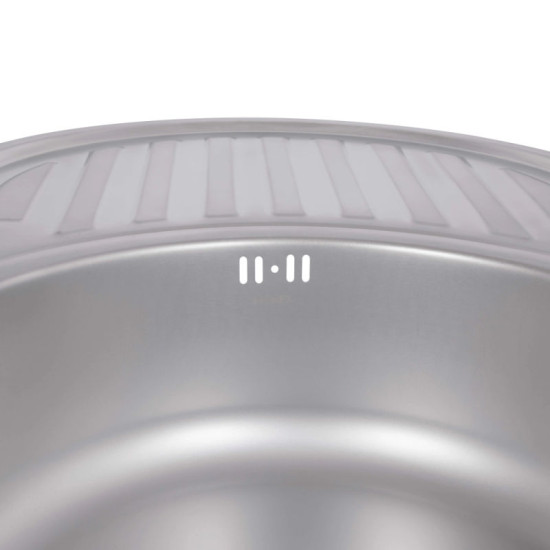 Кухонная мойка Brinex 7750 0,8 мм Satin (BRIN7750SAT08)