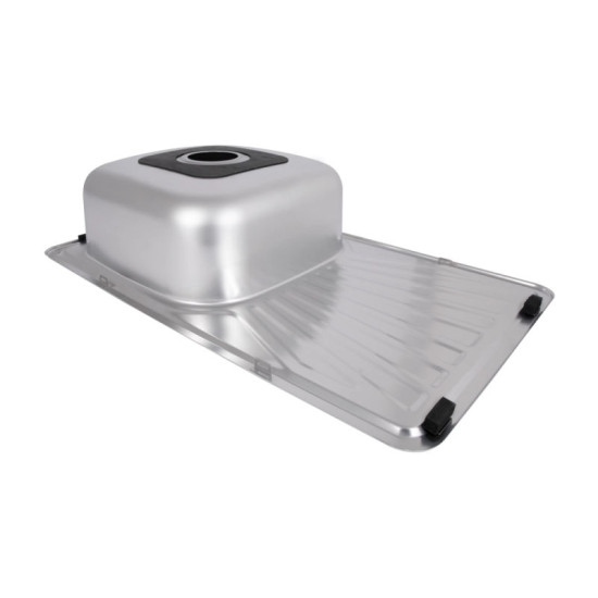 Кухонная мойка Brinex 7848 0,8 мм Satin (BRIN7848SAT08)