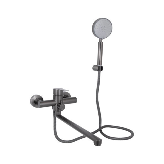 Смеситель для ванны Brinex Pure 005 Graphite BRIPUR005GRP