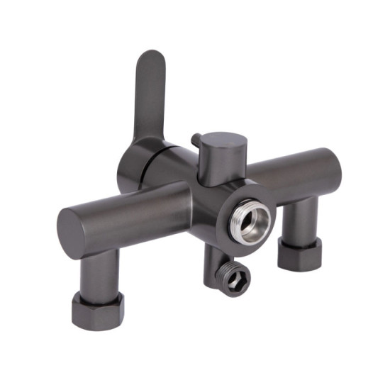 Смеситель для ванны Brinex Pure 005 Graphite BRIPUR005GRP