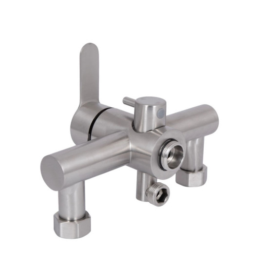 Смеситель для ванны Brinex Pure 005 Nickel BRIPUR005NKL