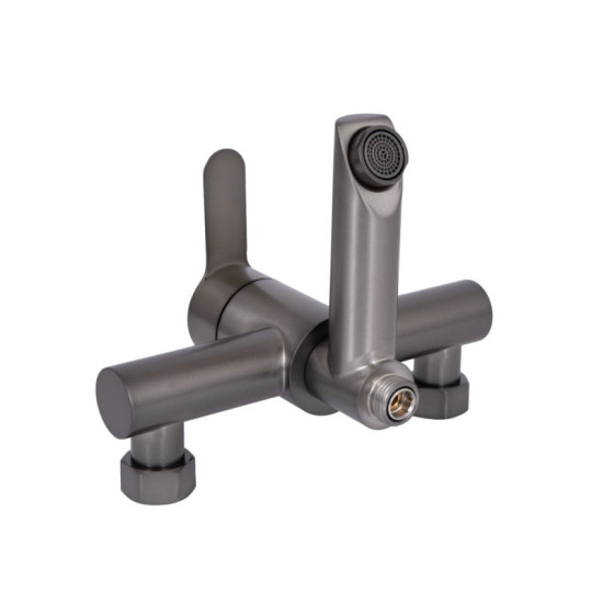 Смеситель для ванны Brinex Pure 006 Graphite BRIPUR006GRP