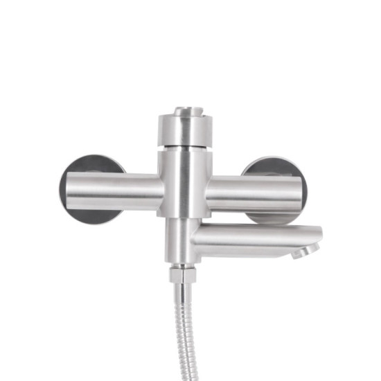 Змішувач для ванни Brinex Pure 006 Nickel BRIPUR006NKL