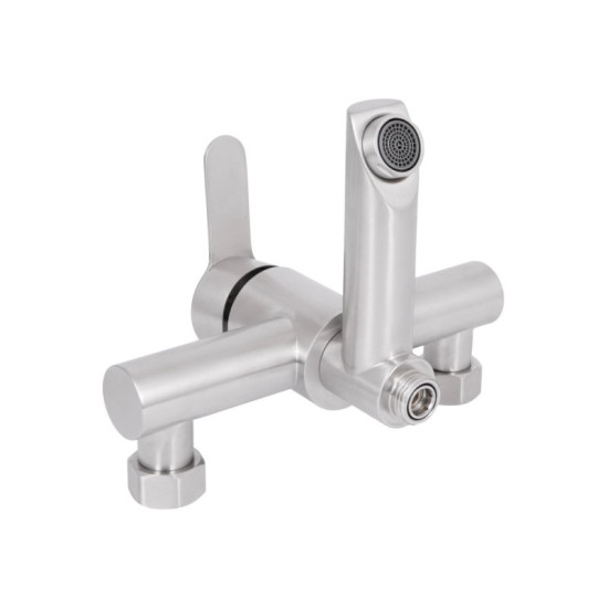 Змішувач для ванни Brinex Pure 006 Nickel BRIPUR006NKL