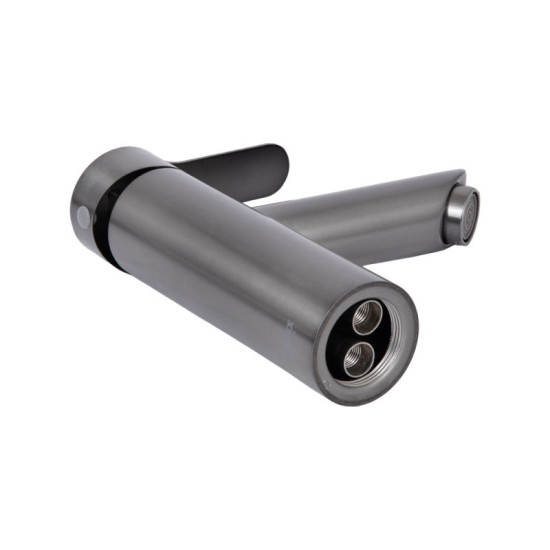 Смеситель для раковины Brinex Pure 001F Graphite BRIPUR001FGRP