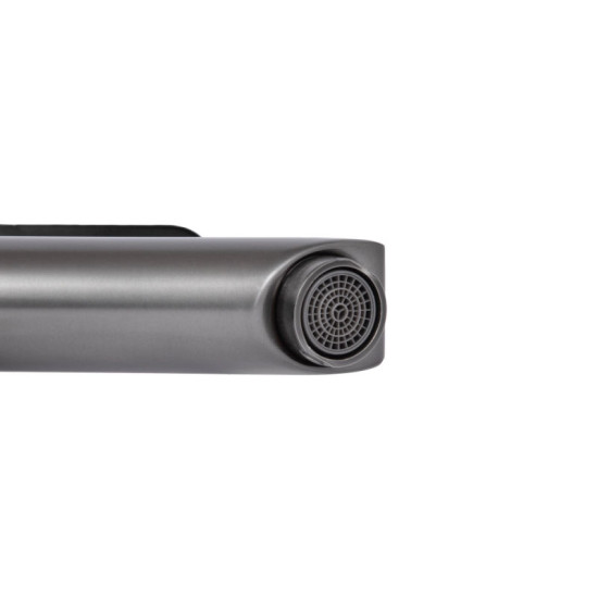 Смеситель для раковины Brinex Pure 001F Graphite BRIPUR001FGRP