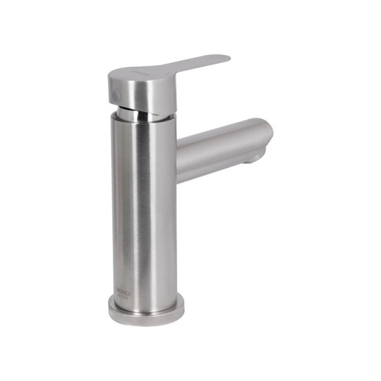 Змішувач для раковини Brinex Pure 001F Nickel BRIPUR001FNKL