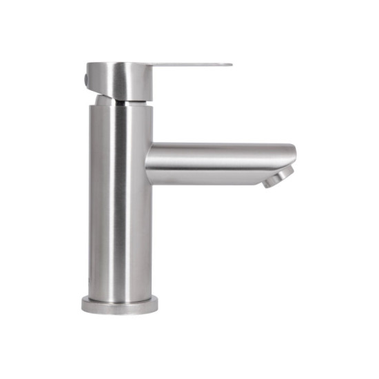 Змішувач для раковини Brinex Pure 001F Nickel BRIPUR001FNKL