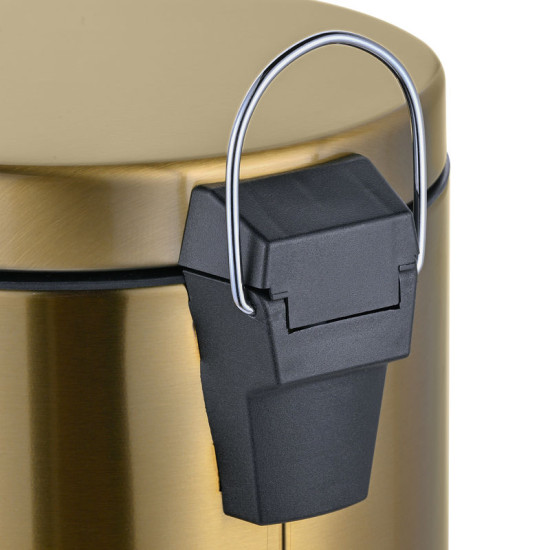 Відро для сміття Mixxus Ellipse-TC0205 Brushed Gold 5л (матове золото) (MI8400)