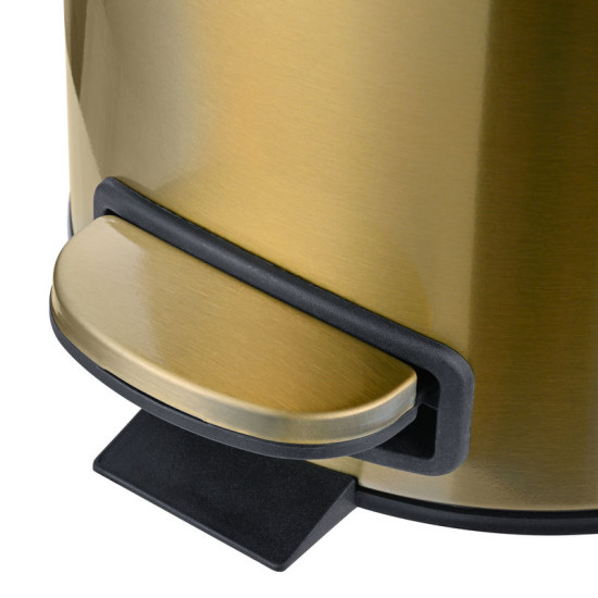 Відро для сміття Mixxus Ellipse-TC0205 Brushed Gold 5л (матове золото) (MI8400)