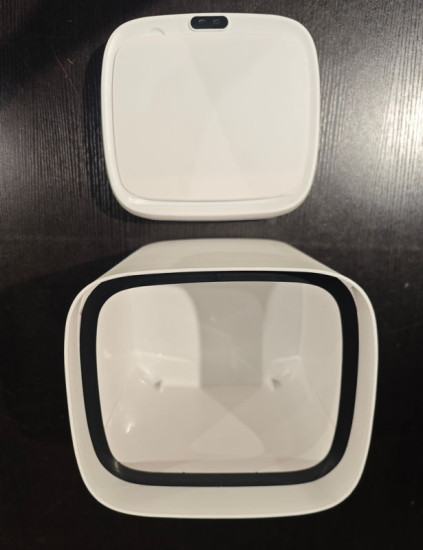 Відро для сміття сенсорне Mixxus Wave-TC0212 White 12 л (білий) (MI8403)