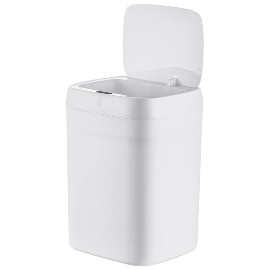 Відро для сміття сенсорне Mixxus Wave-TC0314 White 14 л (білий) (MI8404)