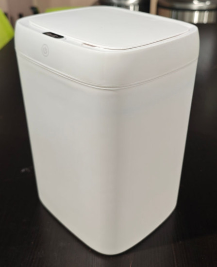 Відро для сміття сенсорне Mixxus Wave-TC0314 White 14 л (білий) (MI8404)