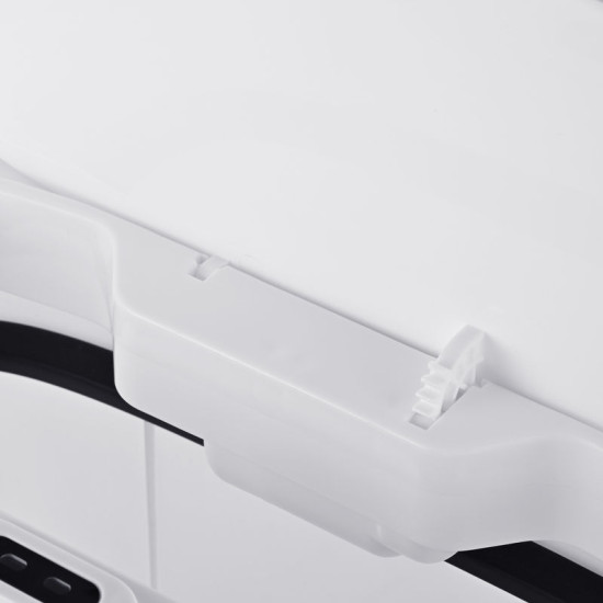 Відро для сміття сенсорне Mixxus Wave-TC0414 White 14 л (білий) (MI8405)