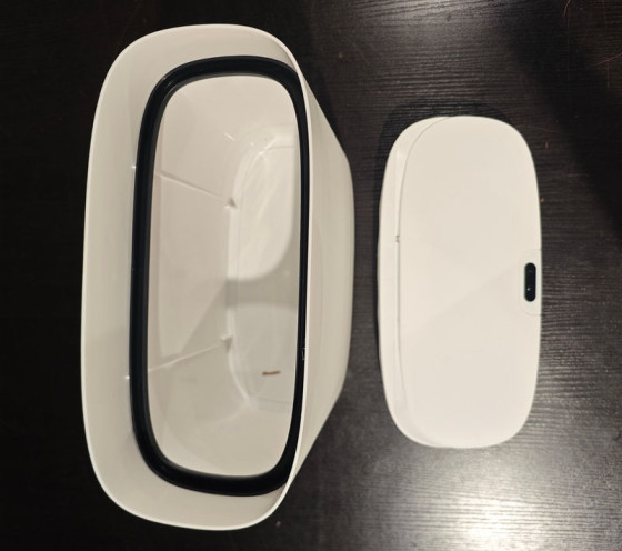 Відро для сміття сенсорне Mixxus Wave-TC0414 White 14 л (білий) (MI8405)