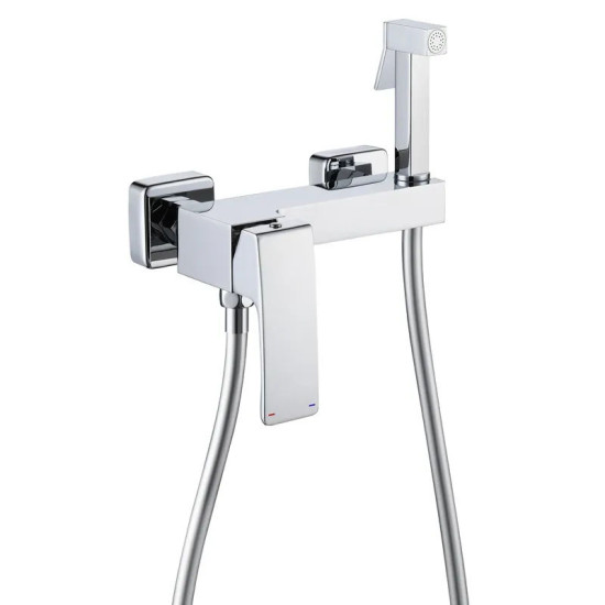 Гигиенический душ со смесителем Koer KB-24037-01 (хром) (KR6005)