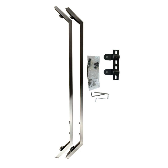 Душова кабіна Mixxus LINES SCT01-90x90x198-TR Graphite NEW прозоре скло 6мм (MI8429)