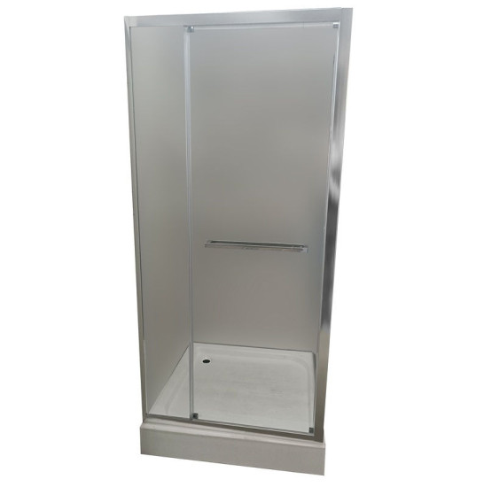 Душевая кабина Mixxus Style SCT01-90x90x200-TR Chrome прозрачное стекло 6мм (MI8433)