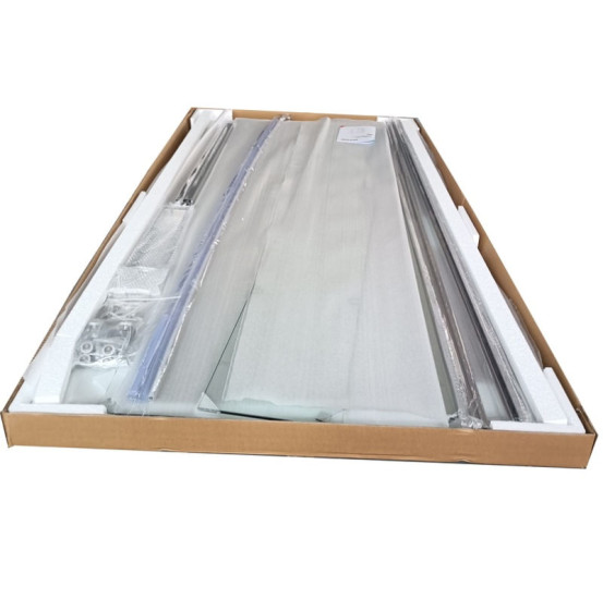 Душевая кабина Mixxus Style SCT01-90x90x200-TR Chrome прозрачное стекло 6мм (MI8433)
