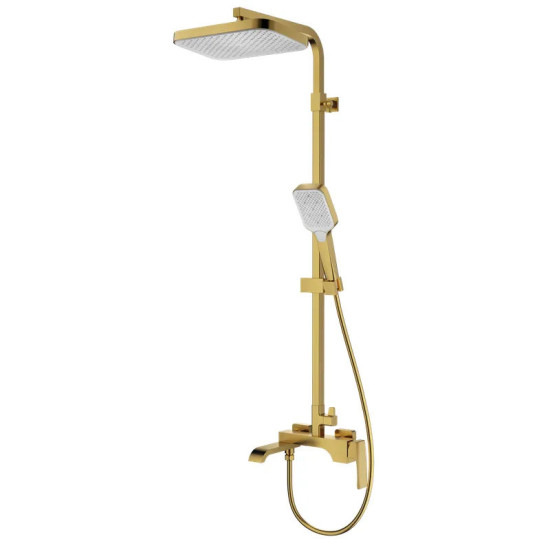 Душевая система Koer KB-56037-12 (матовое золото) (KR6003)