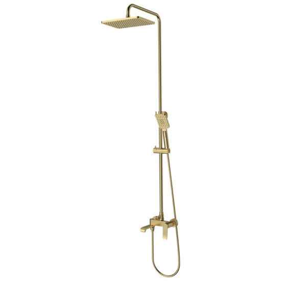 Душевая система Mixxus Premium DALI 009-J Brushed Gold (MI6766)