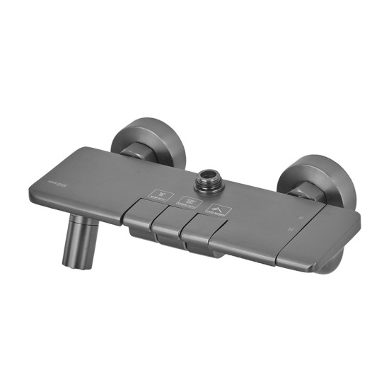 Душева система Mixxus Premium Ronda 009-J Graphite (графіт) (MI8387)