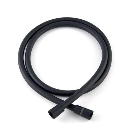 Душевой шланг Koer KB-0804-150-05 (силиконовый 150 см) (черный) (KR4810)