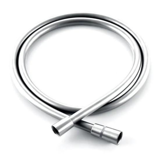 Душовий шланг Koer KB-0804-175-01 (силіконовий 175 см) (хром) (KR4808)