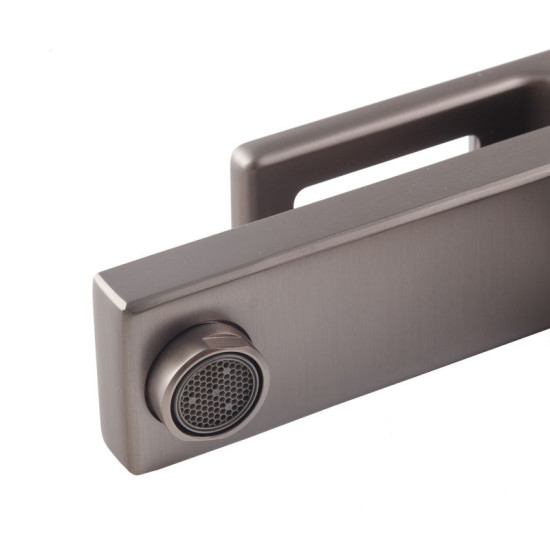 Змішувач для раковини Koer KB-10009-07 (графіт) (KR5976)