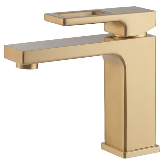 Змішувач для раковини Koer KB-10009-12 (матового золота) (KR5977)