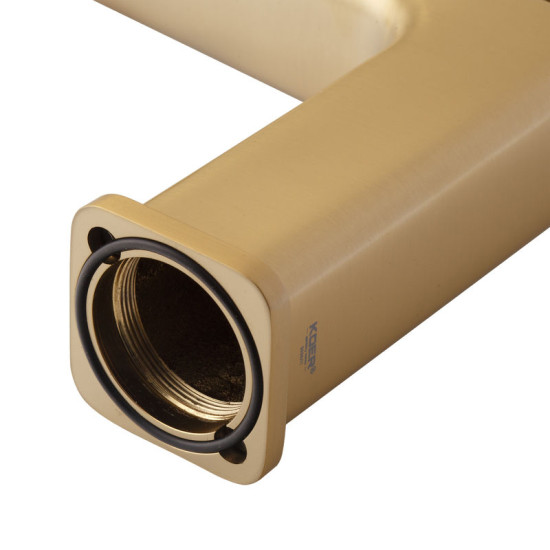 Змішувач для раковини Koer KB-10031-12 (матового золота) (KR5973)