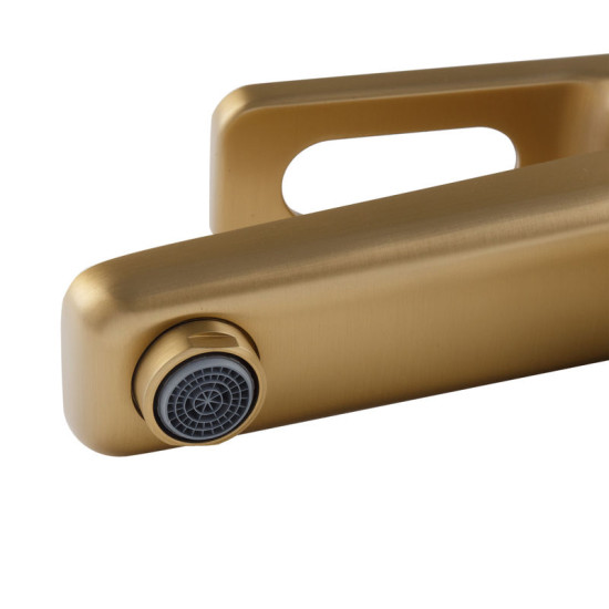 Змішувач для раковини Koer KB-10031-12 (матового золота) (KR5973)