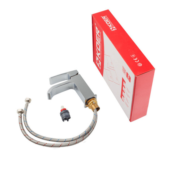 Змішувач для раковини Koer KB-10037-01 (хром) (KR5998)