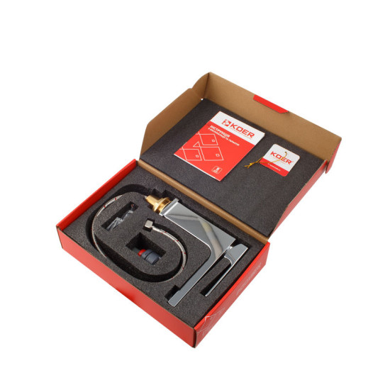 Змішувач для раковини Koer KB-10039-01 (хром) (KR5994)