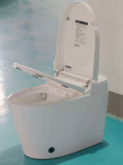 Унітаз-біде підлоговий з електронним керуванням Koer TB-0201 Smart 675x400x450mm із вбудованим бачком (KR6071)