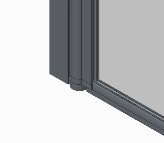Шторка на ванну Koer SR BS02-80x140-TR-07 прозрачное стекло 6мм, графит (KR5941)