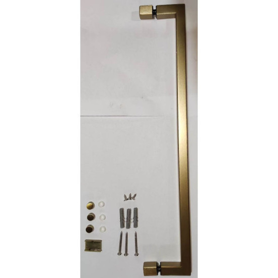 Шторка на ванну Koer SR BS02-80x140-TR-12 прозоре скло 6мм, матове золото (KR5940)