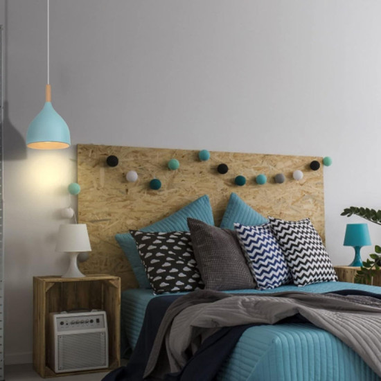 Люстра подвесная Sirius B N5655/1H BK+BLUE