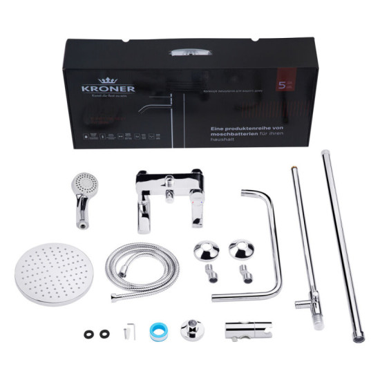 Душевая система Kroner KRP Basis - C063