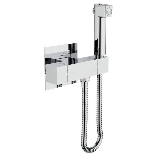 Гигиенический душ со смесителем Koer KB-24038-01 (хром) (KR5964)