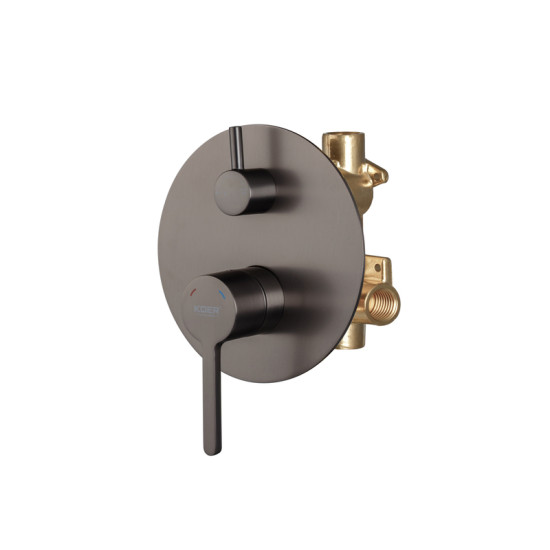 Душова система прихованого монтажу Koer KB-66029-07 (графіт) (KR5954)