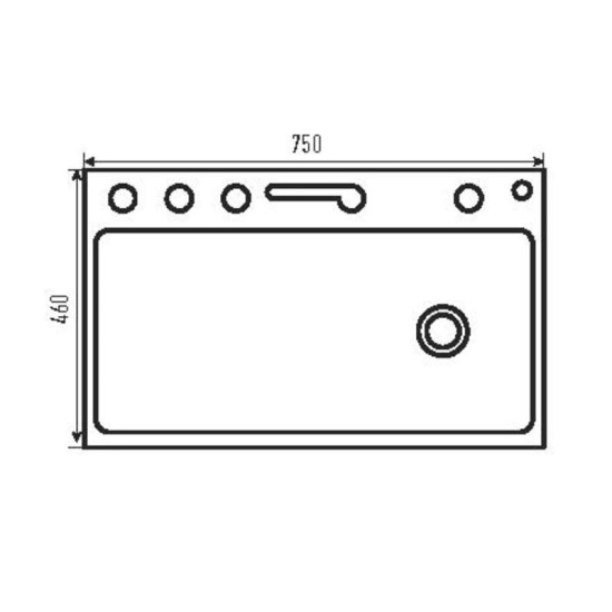 Кухонна мийка Mixxus MH7546-SET-08 Decor Graphite (MI8456)