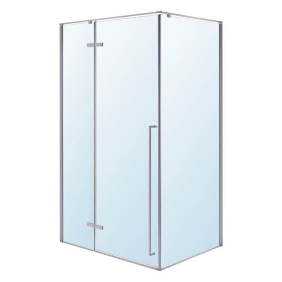 Душова кабіна Volle SOTA 120-C 120*80*200 реверсивна, розстібна, профіль хром, скло прозоре (1038.134661)