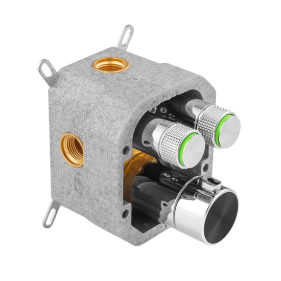 Душевая система скрытого монтажа Kroner Element Thermo 211461-0101
